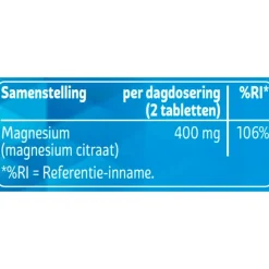 Kruidvat Magnesiumcitraat Tabletten< Mineralen