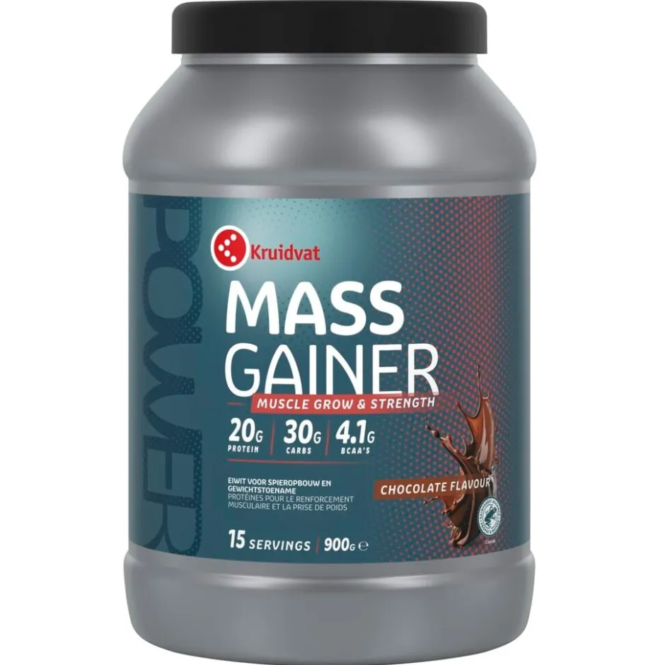 Kruidvat Mass Gainer Protein & Carbs Chocolade Poeder< Proteine Eiwit Poeders