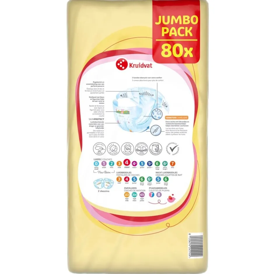 Maxi Maat 4 Luiers Jumbopack|Kruidvat Outlet
