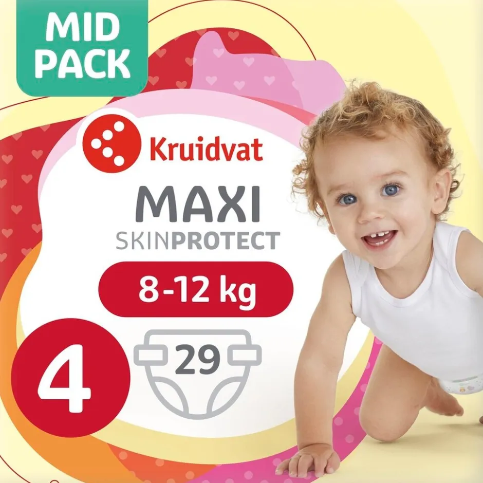 Maxi Maat 4 Luiers Midpack|Kruidvat New