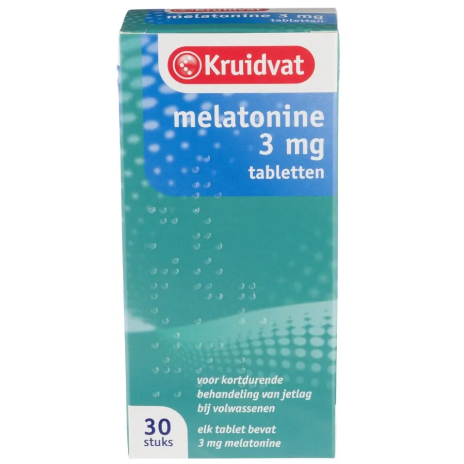 Kruidvat Melatonine 3mg Tabletten< Melatonine