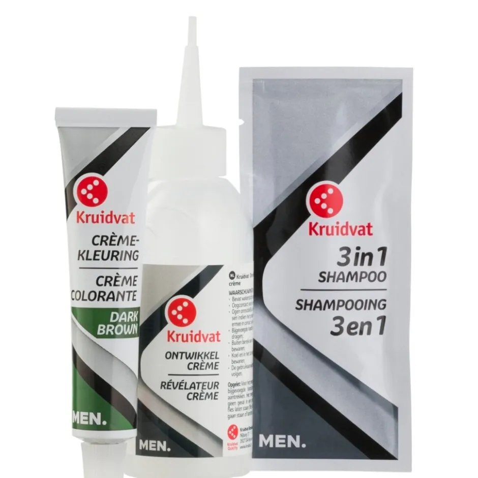 Men Dark Brown Haarkleuring|Kruidvat Hot