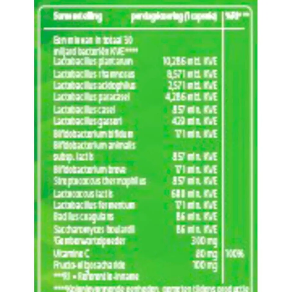 Kruidvat Micro Biotica 14 Bacterie Stammen Capsules< Bacteriestammen
