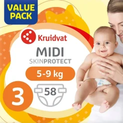 Kruidvat Midi Maat 3 Luiers Valuepack< Luiers Maat 3