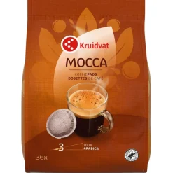 Kruidvat Mocca Koffiepads< Koffiepads