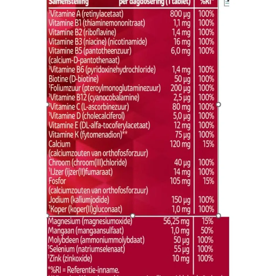 Multi A-Z Compleet Tabletten|Kruidvat Online