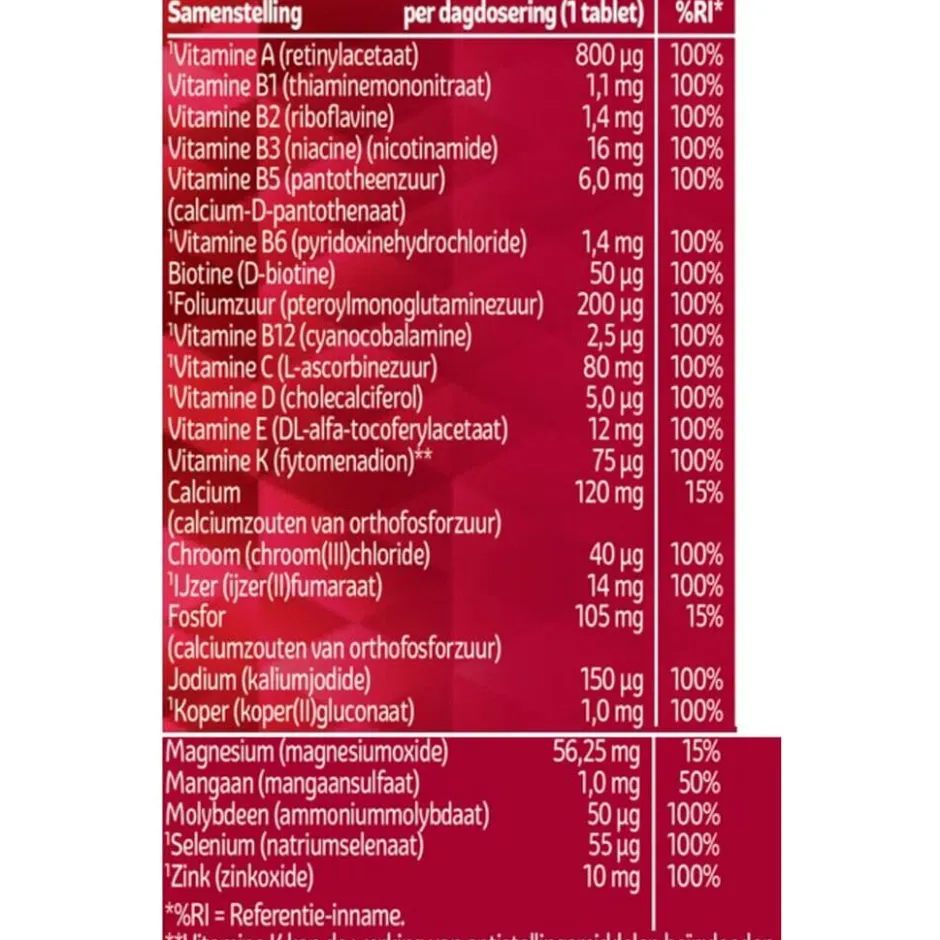 Multi A-Z Compleet Tabletten|Kruidvat Best