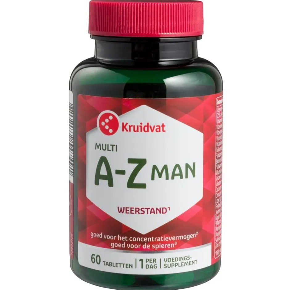 Kruidvat Multi A-Z Man Tabletten< Vitamines