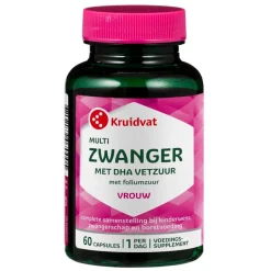 Kruidvat Multi Zwanger met Omega-3 Visolie< Zwangerschapssupplementen