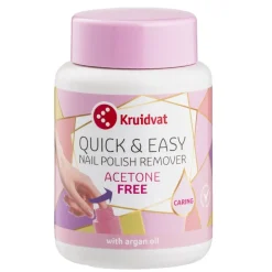 Kruidvat Nail Care Quick & Easy Nagellakremover zonder Aceton< Nagelverzorging