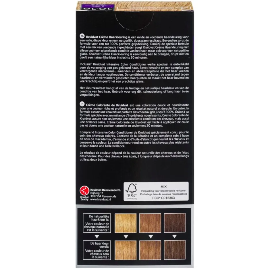 Naturals 10.16 Asblond Crème Haarkleuring|Kruidvat