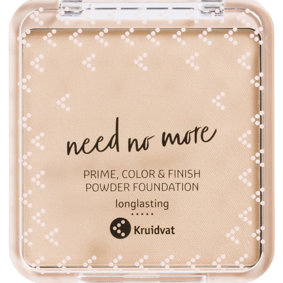 Need No More 020 Light Sand Prime, Color & Finish Powder Foundation|Kruidvat Hot