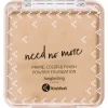 Kruidvat Need No More 028 Medium Biscuit Prime, Color & Finish Powder Foundation< Gezichtspoeder