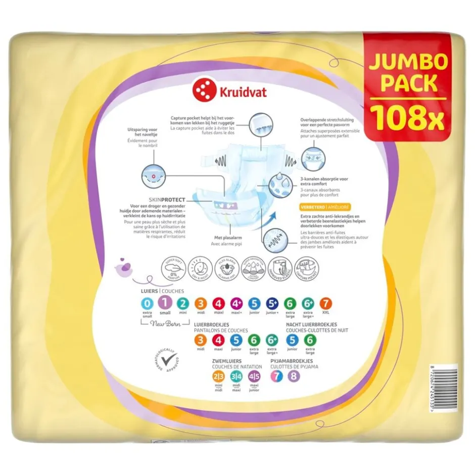 NewBorn Small Maat 1 Luiers Jumbopack|Kruidvat Sale
