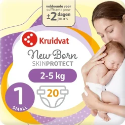 Kruidvat NewBorn Small Maat 1 Luiers Smallpack< Luiers Maat 1