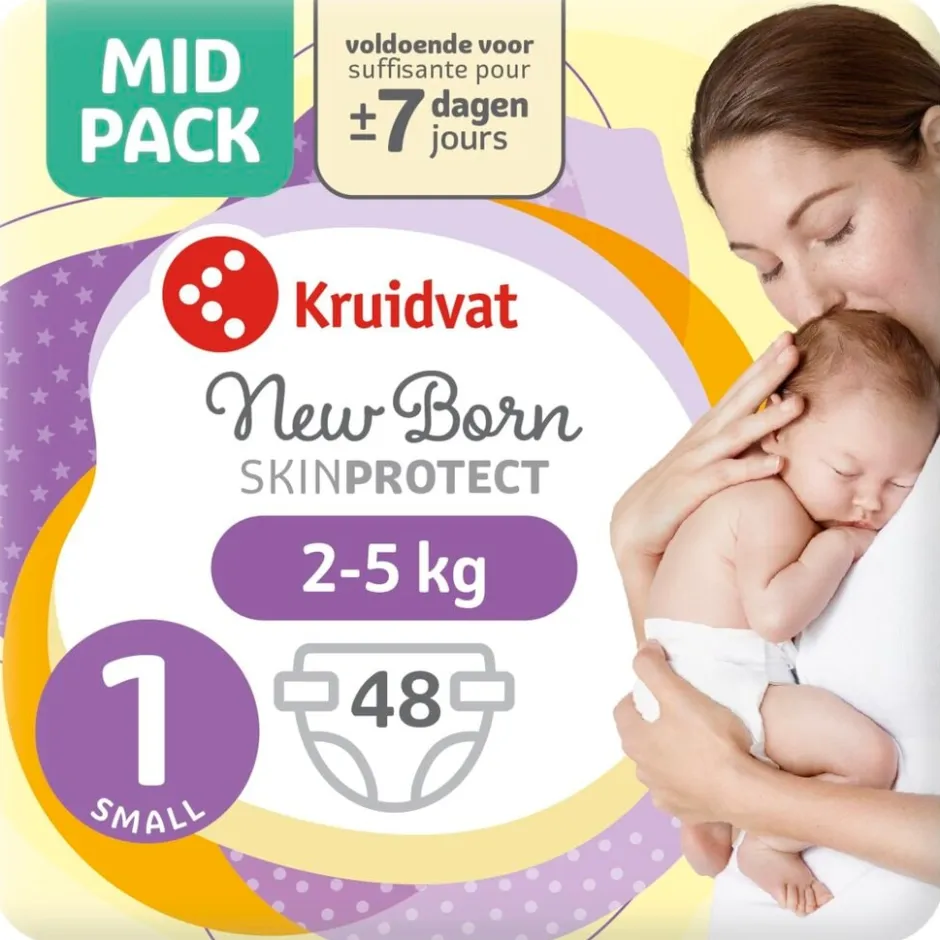 NewBorn Small Maat 1 Luiers Midpack|Kruidvat Discount