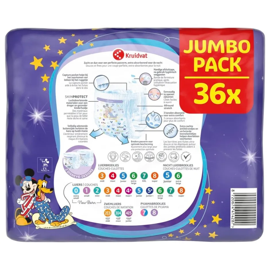 Night Pants Junior 5 Luiers Jumbopack|Kruidvat Sale