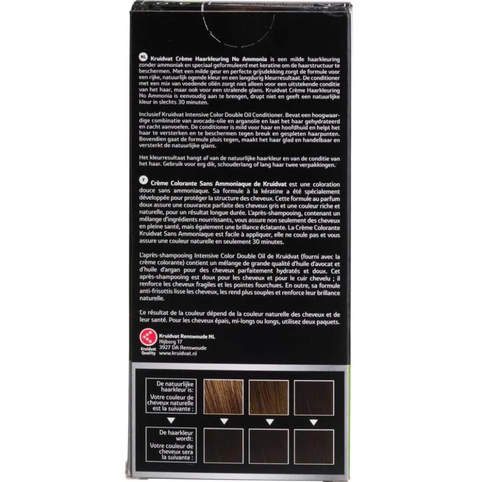 No Ammonia 4.0 Bruin Zwart Crème Haarkleuring|Kruidvat Discount