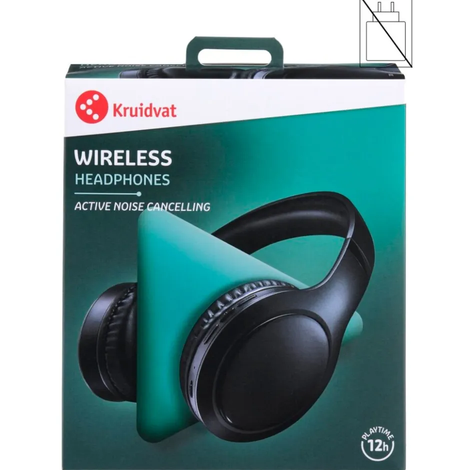 Kruidvat Noise Cancelling Draadloze Koptelefoon< Koptelefoons