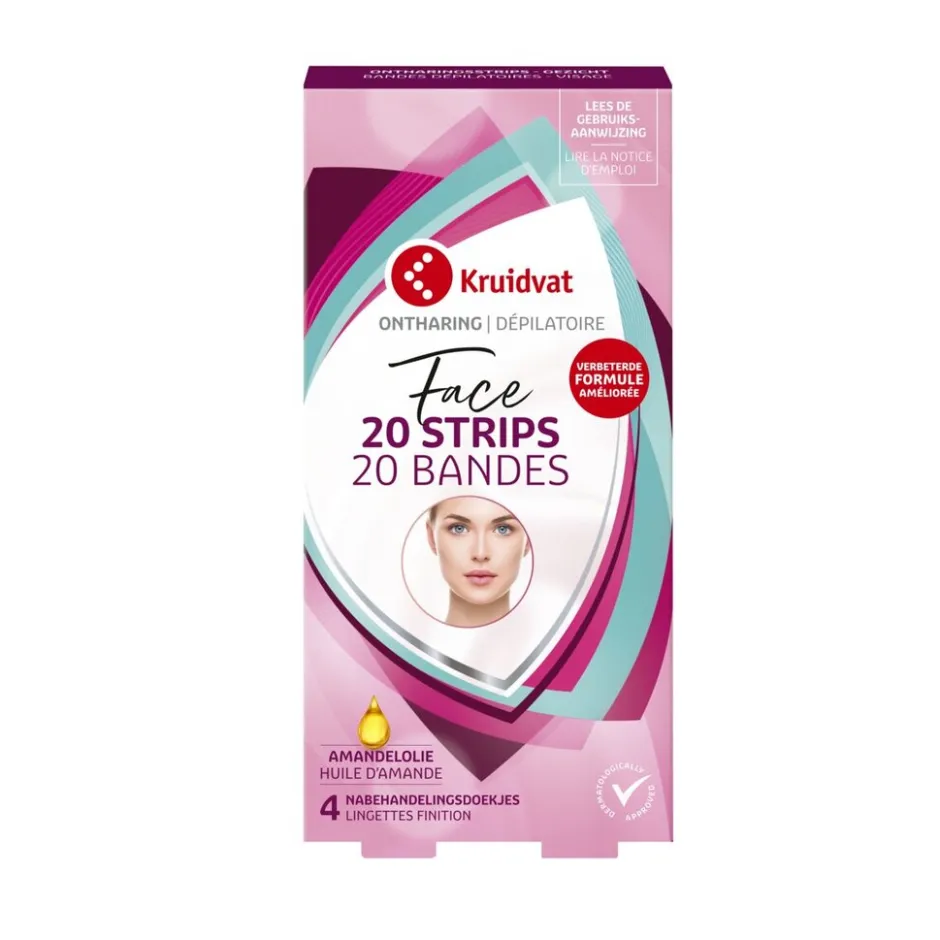 Ontharingsstrips voor Gezicht|Kruidvat Clearance