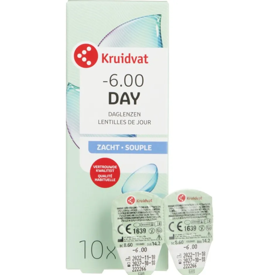Opticare -6.00 Zachte Daglenzen|Kruidvat