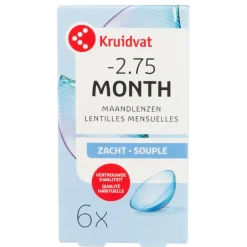 Kruidvat Opticare -2.75 Zachte Maandlenzen< Lenzen