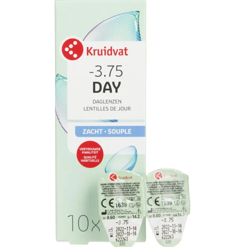Opticare -3.75 Zachte Daglenzen|Kruidvat Hot