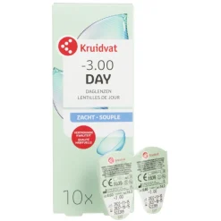 Kruidvat Opticare -3.00 Zachte Daglenzen< Lenzen