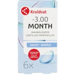 Opticare -3.00 Zachte Maandlenzen|Kruidvat Outlet