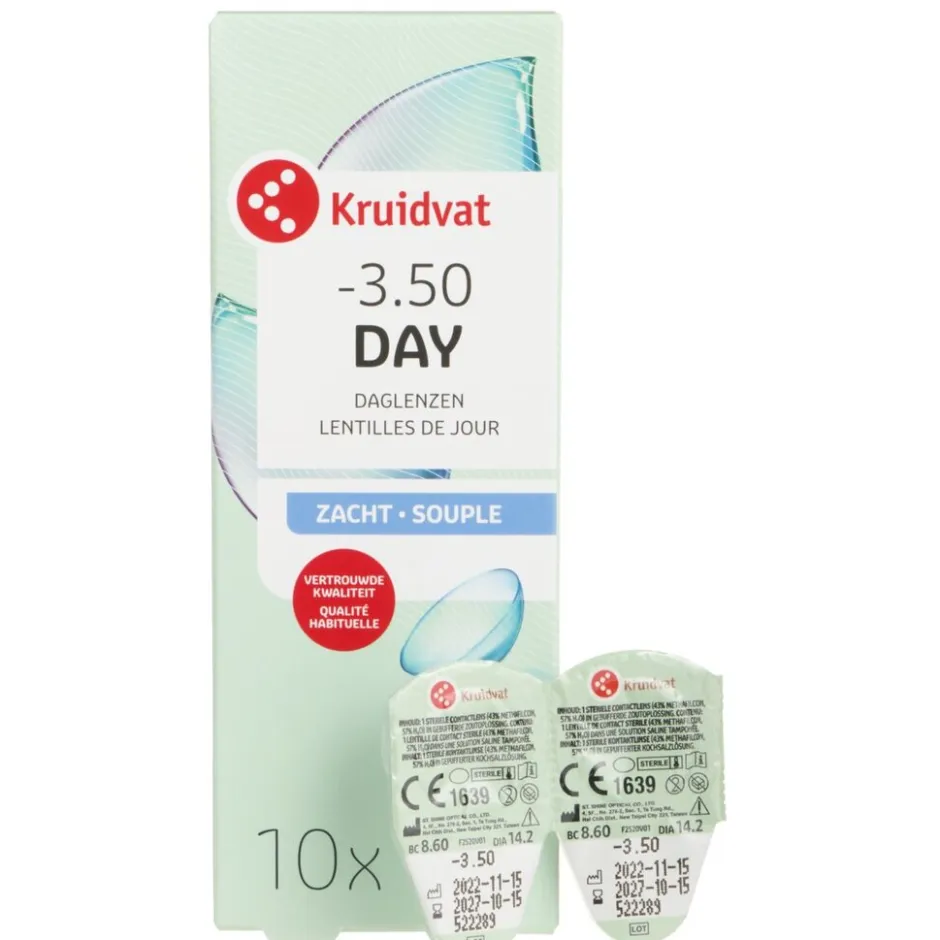 Opticare -3.50 Zachte Daglenzen|Kruidvat Best