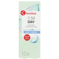 Kruidvat Opticare -1.50 Zachte Daglenzen< Lenzen