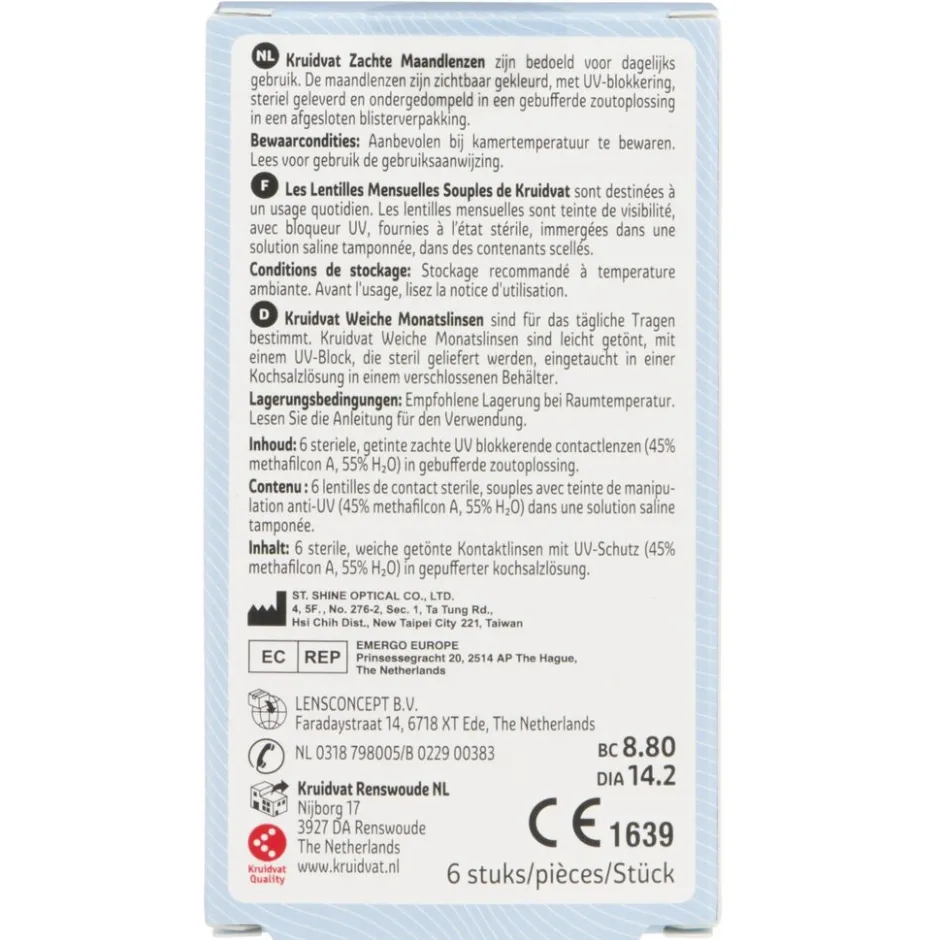 Opticare -3.25 Zachte Maandlenzen|Kruidvat Hot