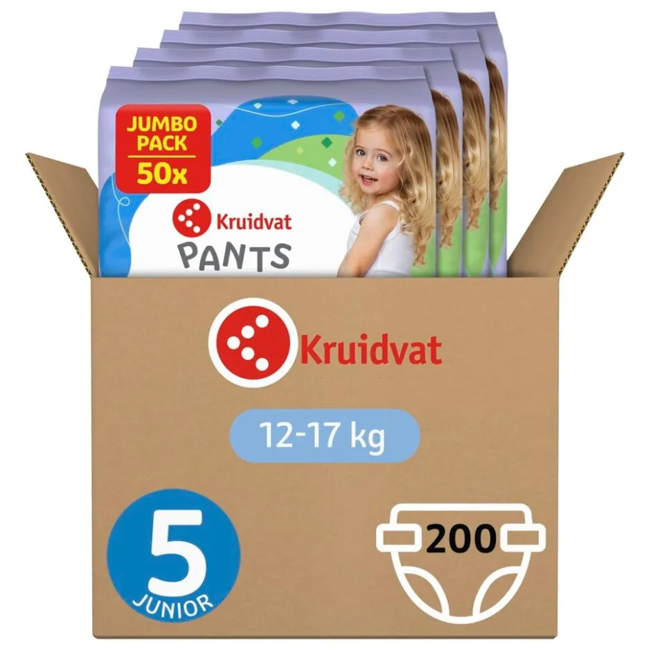 Kruidvat Pants Junior Maat 5 Luierbroekjes Volumedoos< Luierbroekjes Maat 5
