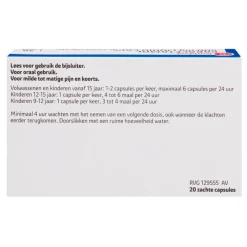 Paracetamol 500mg Liquid Caps|Kruidvat Clearance