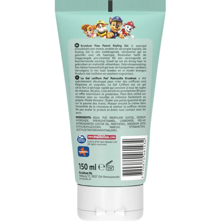 Kruidvat Paw Patrol Styling Gel< Baby Haarverzorging