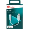 Kruidvat 8-pin to Mini-jack Audio Adapter< Telefoonkabeltjes
