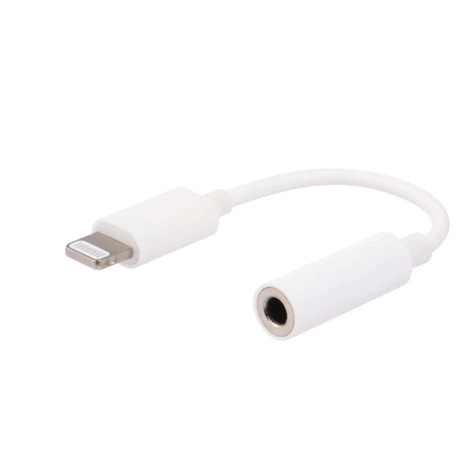 Kruidvat 8-pin to Mini-jack Audio Adapter< Telefoonkabeltjes
