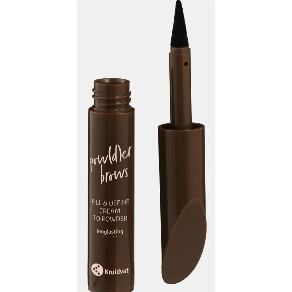 Pow(d)Er Brows 020 Ash Brown Cream to Powder Wenkbrauwpencil|Kruidvat Hot