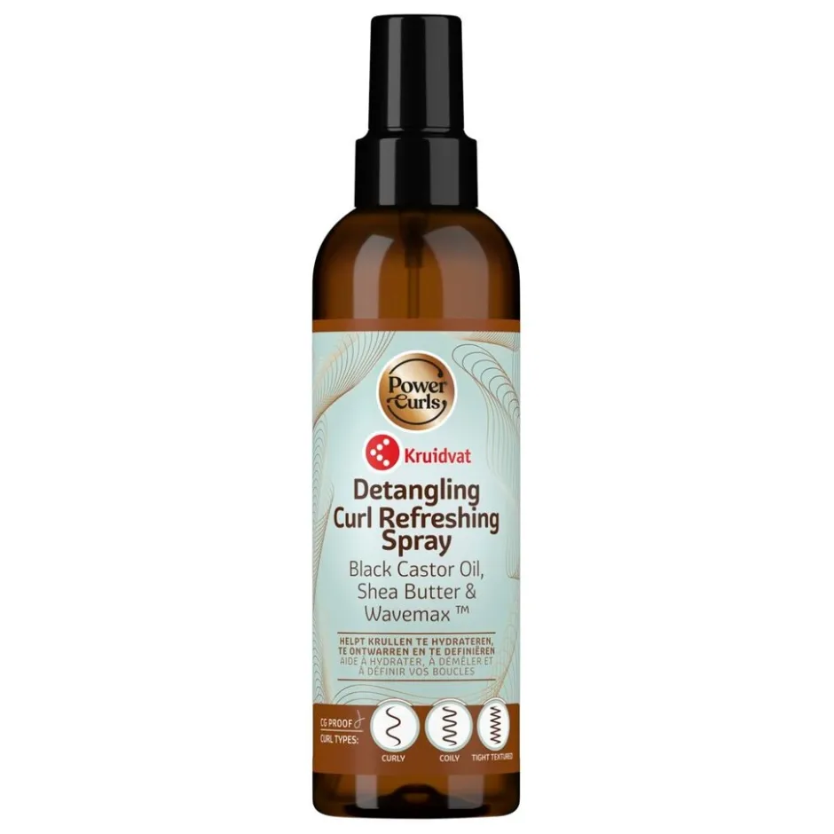 Kruidvat Power Curls Detangling Curl Refreshing Anti-Klit Spray< Anti-Klitspray