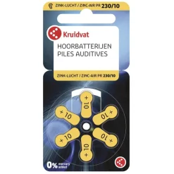Kruidvat PR230 Hoorbatterijen< Batterijen