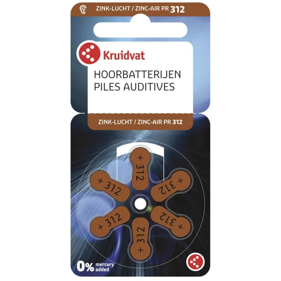 PR312 Hoorbatterijen|Kruidvat Discount