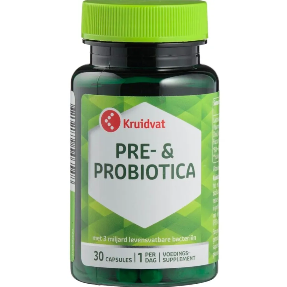 Kruidvat Pre- & Probiotica Capsules< Bacteriestammen
