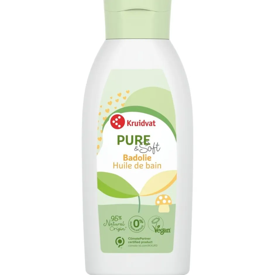 Kruidvat Pure & Soft Badolie< Baby Bad- En Doucheverzorging