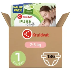 Pure & Soft Maat 1 Luiers Volumedoos|Kruidvat Online