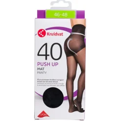Kruidvat Push Up Mat 40 Den Panty<DAMES Panty's