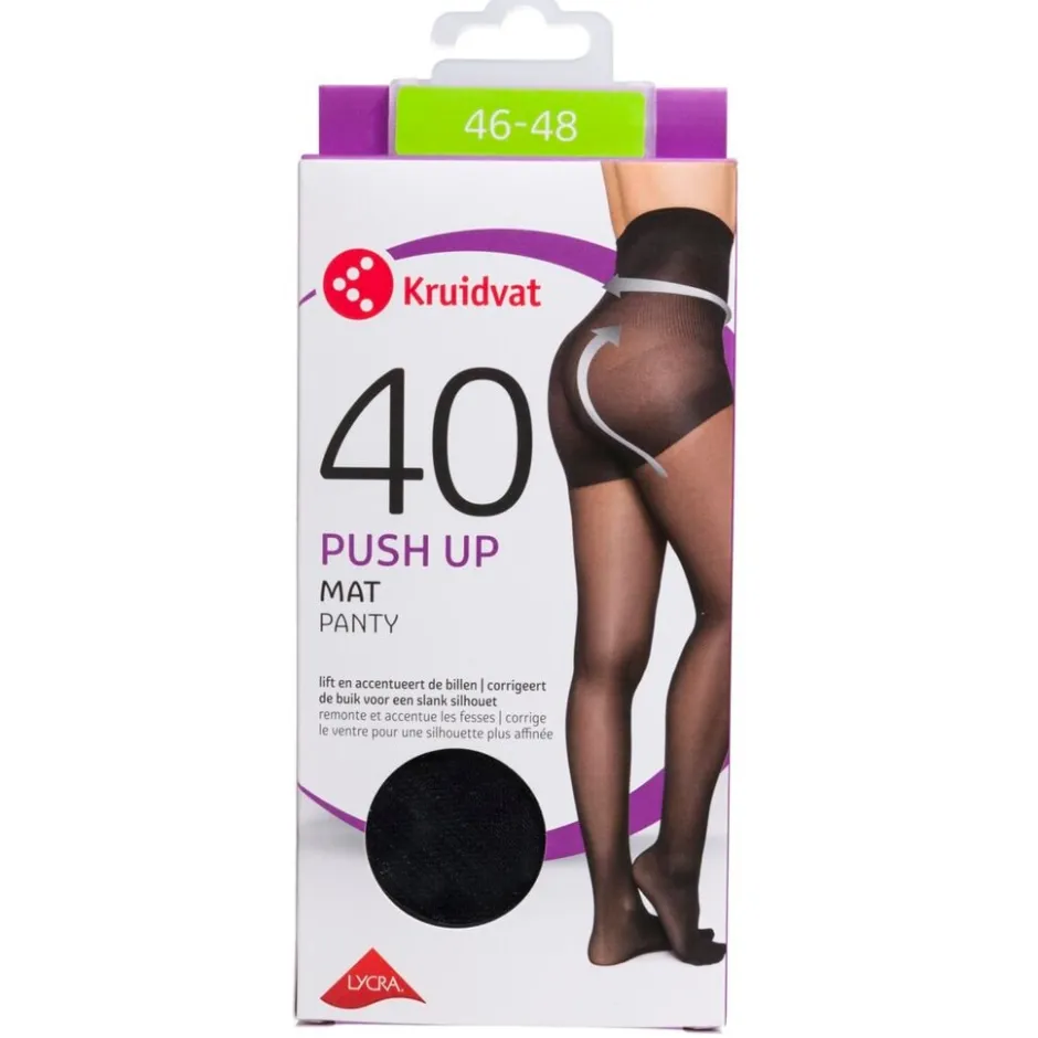 Kruidvat Push Up Mat 40 Den Panty<DAMES Panty's
