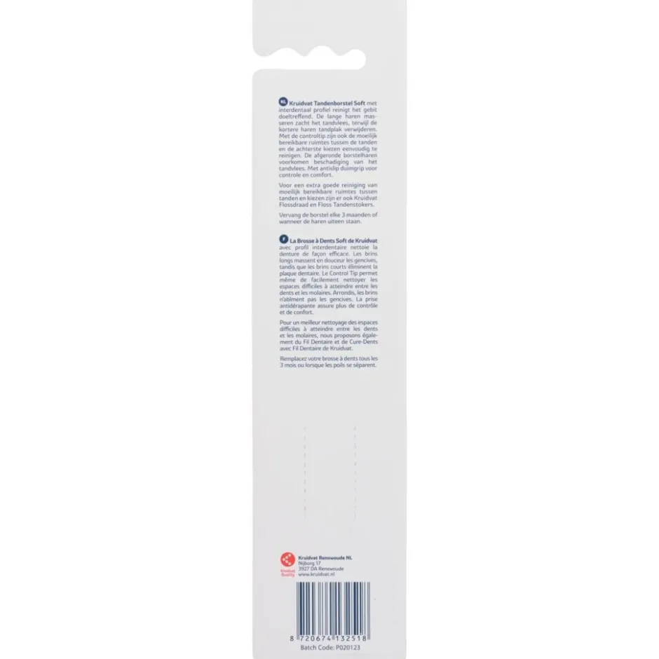 Kruidvat Regular Soft Tandenborstel< Tandenborstels