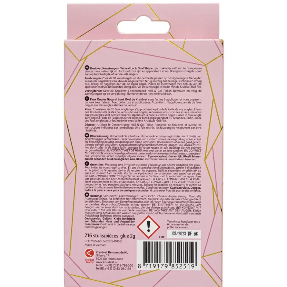 Salon Nails Natural Look Oval Kunstnagels|Kruidvat Sale