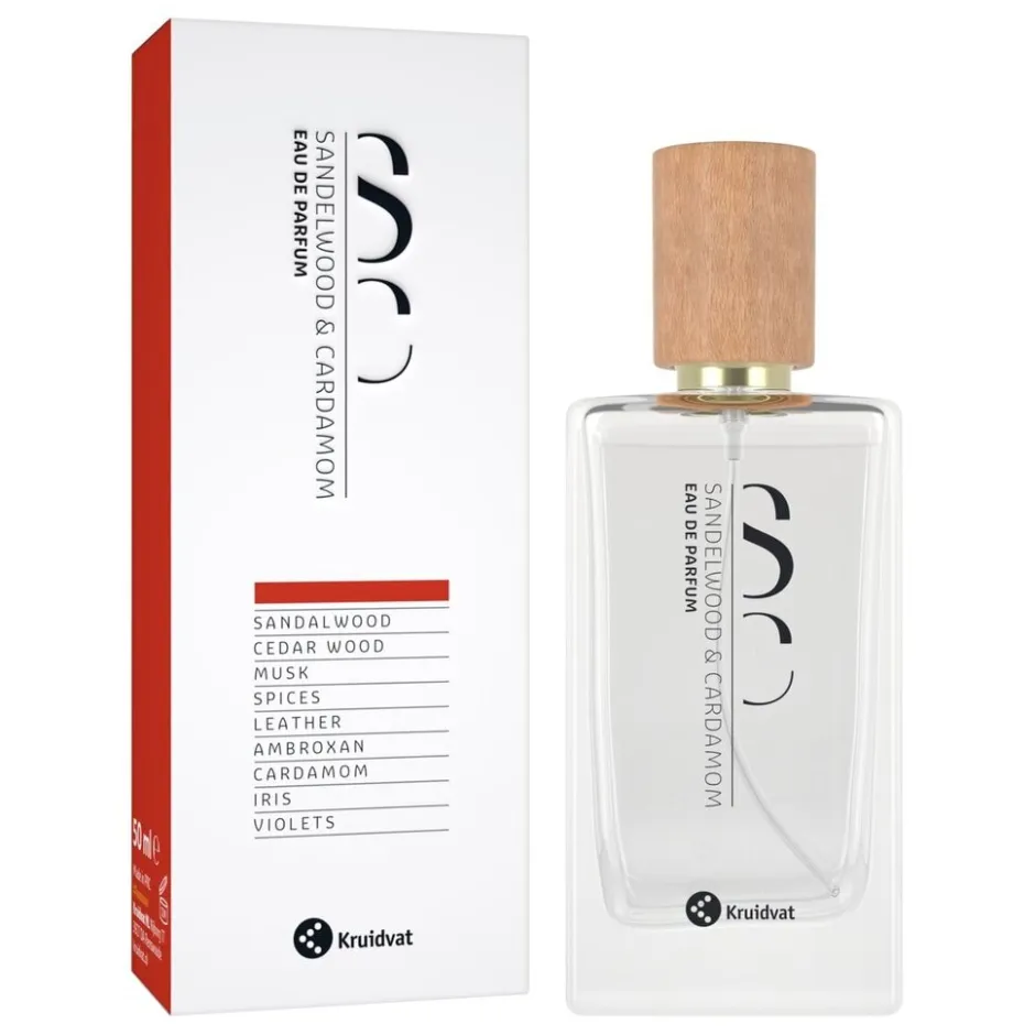 Kruidvat Sandelwood & Cardamom Eau de Parfum<DAMES Unisex Parfum|Damesparfum