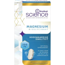 Kruidvat Science Magnesium Bisglycinaat Tabletten< Mineralen|Botten En Spieren